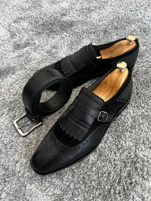 Kenk Classic Black Shoe – HolloMen